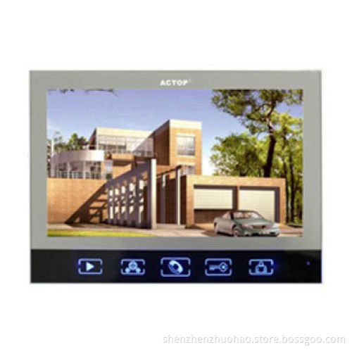Rainproof Motion Detector Wire Video Door Phone, Memory Function to SD Card